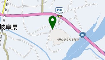 [EV]中津川市 道の駅 きりら坂下の地図画像