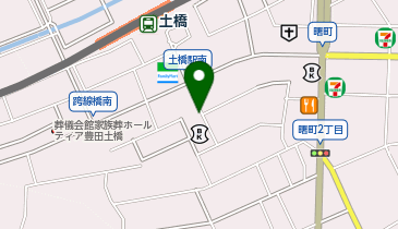 [EV]豊田信用金庫 土橋支店の地図画像