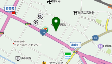 [EV](株)パワーエックス 道の駅 日光 (日光街道ニコニコ本陣)の地図画像