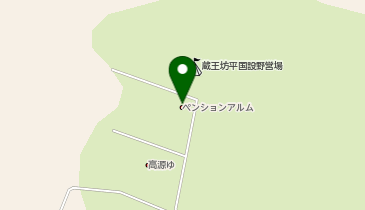 [EV]蔵王坊平高原 ペンションアルムの地図画像