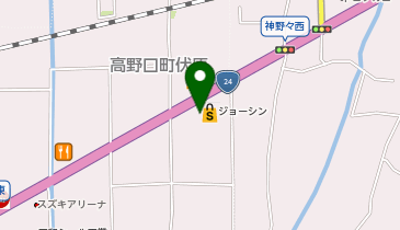 [EV]上新電機(株) ジョーシン橋本店の地図画像