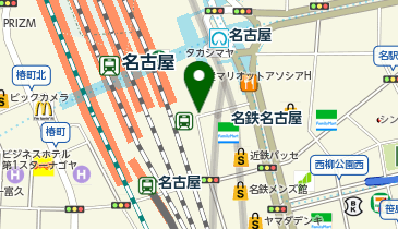 [EV]ジェイアールセントラルビル(株) JRセントラルタワーズ (ホテル棟 地下P 2階)の地図画像