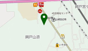 [EV]京田辺市 京田辺クロスパークの地図画像