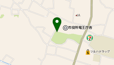 [EV]甲斐市 竜王図書館の地図画像