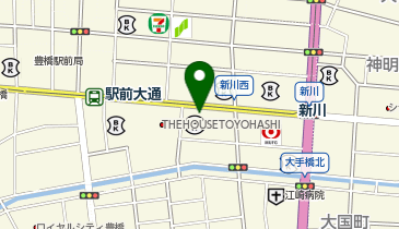 [EV]豊橋駐車場(株) パーク500 (地下P 2階)の地図画像