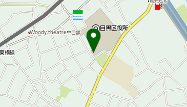 [EV]目黒区・Eneliver(株) 目黒区総合庁舎の地図画像