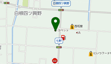[EV]新潟トヨペット(株) 白根店の地図画像