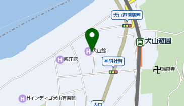 [EV](株)犬山館 ホテル犬山館の地図画像