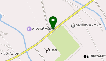 [EV]日南市 日南総合運動公園の地図画像