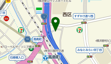 [EV]パーク24(株) タイムズ高島1丁目の地図画像