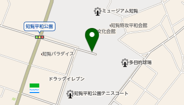 [EV]南九州市 知覧平和公園 駐車場の地図画像