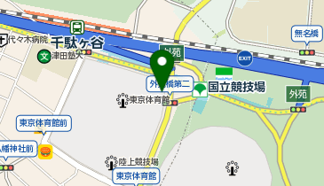 [EV]東京都 東京体育館 (地下第1P)の地図画像