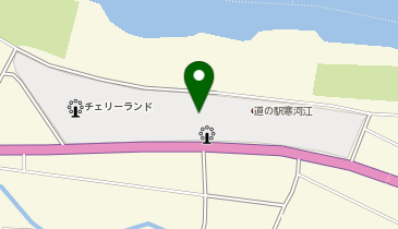 [EV](株)チェリーランドさがえ 道の駅 寒河江 チェリーランドの地図画像