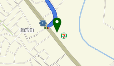 [EV]セブンイレブン前橋駒形インター店の地図画像