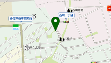 [EV]プラスパークス国立北3丁目アパートの地図画像