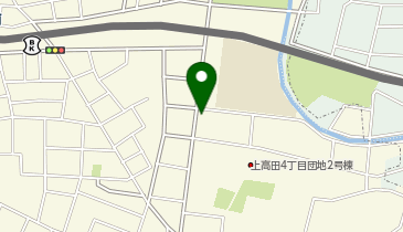 [EV]パークランド上高田四丁目アパートの地図画像