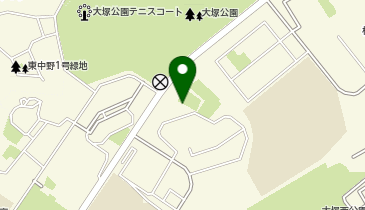 [EV]プラスパークス多摩ニュータウン松が谷団地の地図画像