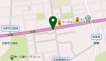 [EV]プラスパークス多摩平4丁目アパートの地図画像