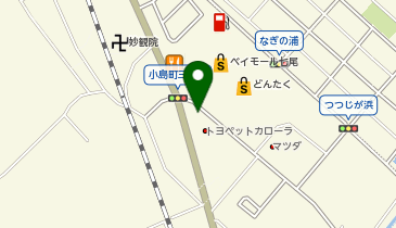 [EV](株)石川トヨペットカローラ 七尾店の地図画像