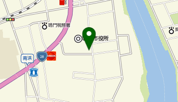 [EV]鳴門市本庁舎 駐車場の地図画像