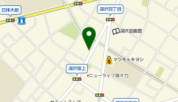 [EV]トヨタモビリティ東京(株) 世田谷深沢店の地図画像