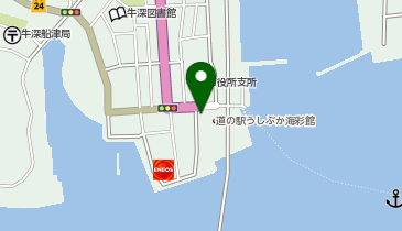 [EV]天草市 道の駅 うしぶか海彩館の地図画像