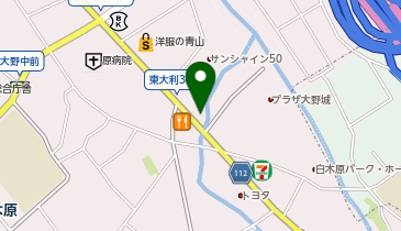 [EV]トヨタカローラ博多(株) レクサス大野城の地図画像