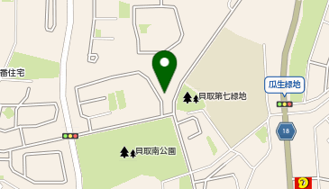 [EV]東京都 都営多摩ニュータウン貝取団地 (2-4)の地図画像