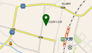 [EV]大熊町 大野駅西商業施設 (クマSUNテラス)の地図画像