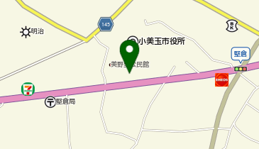 [EV]小美玉市役所の地図画像