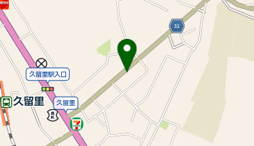 [EV]君津市久留里新町の地図画像