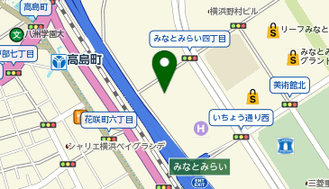 [EV]ウエインズインポートカーズ(株) Minato-mirai BMWの地図画像