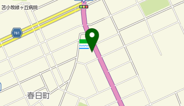 [EV]テスラモーターズジャパン ファミリーマート苫小牧春日町店 (苫小牧SC)の地図画像