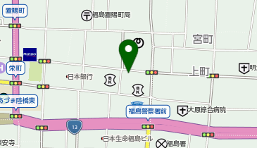 [EV](株)東邦銀行 本店 駐車場の地図画像