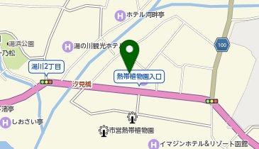 [EV]函館湯の川温泉 海と灯/ヒューイットリゾートの地図画像
