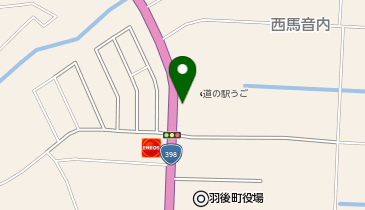 [EV](株)おも・しぇ 道の駅 うご 端縫いの郷の地図画像