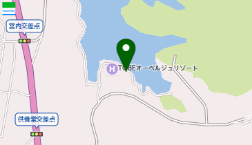 [EV]時地人 - JIJIJIN Matsuyama (旧 TOBE オーベルジュリゾート)の地図画像