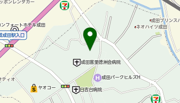[EV](医)徳洲会 成田富里徳洲会病院の地図画像