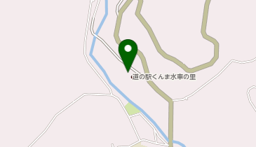 [EV]日本充電インフラ(株) 道の駅 くんま水車の里の地図画像