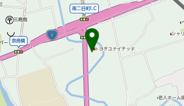 [EV]トヨタユナイテッド静岡(株) 三島ふつかまち店 (静岡トヨペット)の地図画像