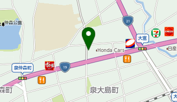 [EV](株)ホンダカーズ岐阜 Honda Cars岐阜 土岐店の地図画像