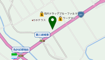 [EV]KAHO TERRAS (カホテラス)の地図画像