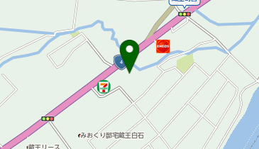 [EV]セブンイレブン宮城蔵王バイパス店の地図画像