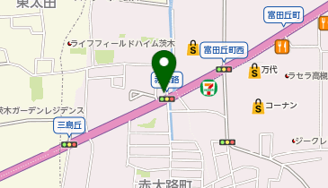 [EV]Superjpm府営高槻赤大路住宅の地図画像
