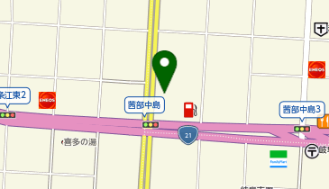 [EV](株)ホンダカーズ岐阜 Honda Cars岐阜 茜部店の地図画像