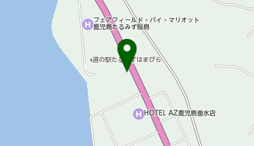 [EV]日本充電インフラ(株) 道の駅 たるみずはまびらの地図画像