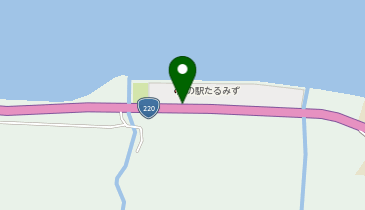 [EV]日本充電インフラ(株) 道の駅 たるみずの地図画像