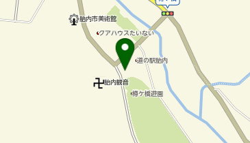 [EV]日本充電インフラ(株) 道の駅 胎内の地図画像