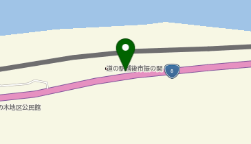 [EV]日本充電インフラ(株) 道の駅 越後市振の関の地図画像