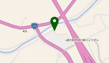 [EV]日本充電インフラ(株) 道の駅 伊達の郷りょうぜんの地図画像